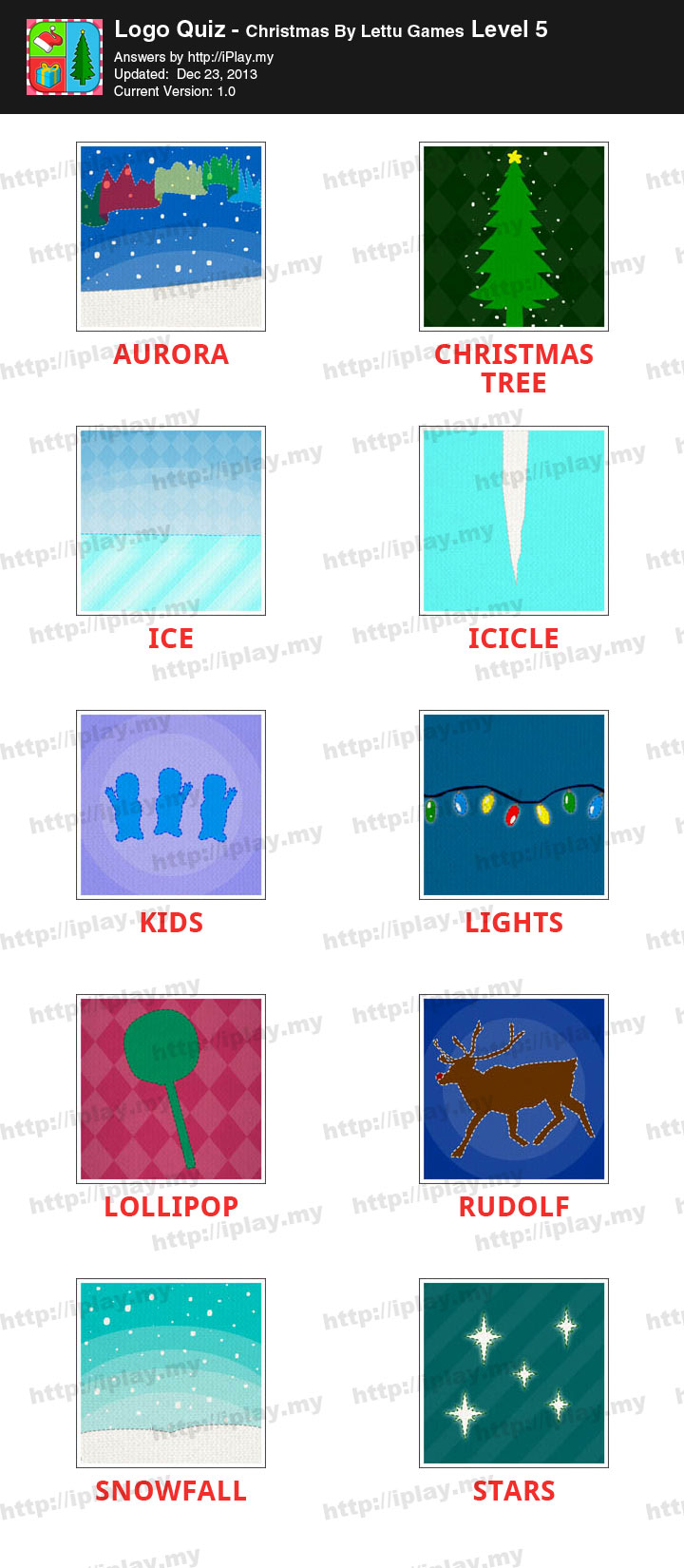 Logo Quiz Christmas Level 5
