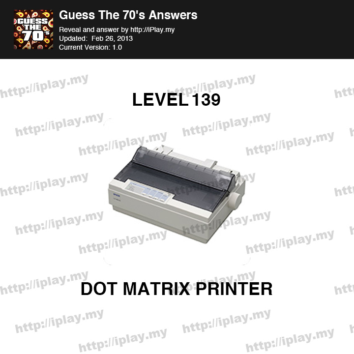 Guess the 70's Level 139