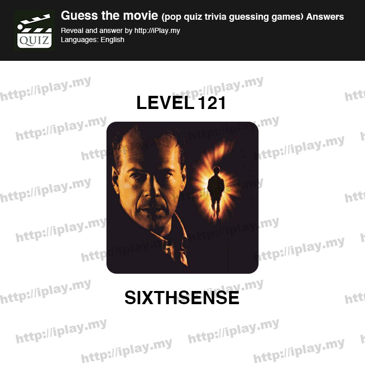 Guess the movie pop quiz Level 121