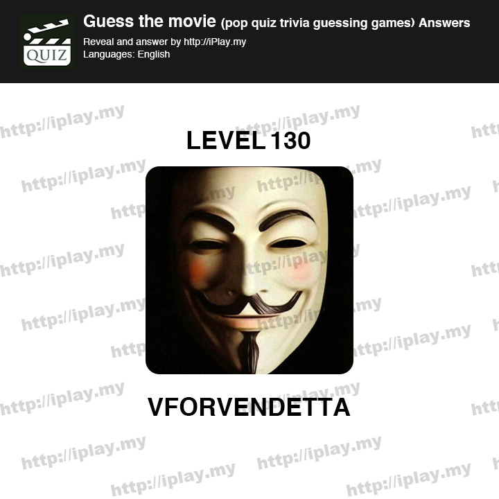 Guess the movie pop quiz Level 130