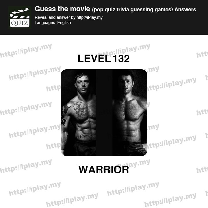 Guess the movie pop quiz Level 132