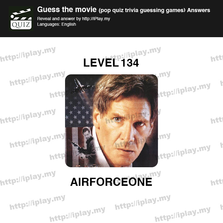 Guess the movie pop quiz Level 134