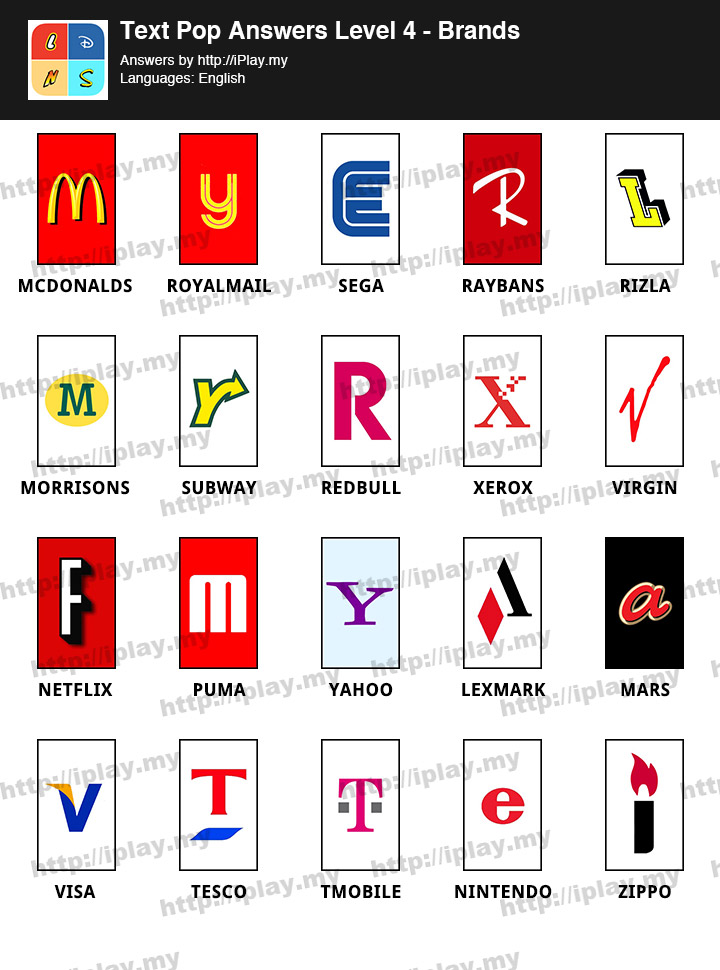 Text-Pop-Answers-Level-4-Brands