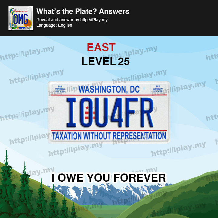What's the Plate East Level 25